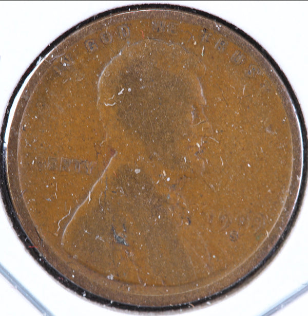 1909-S Lincoln Cent, Circulated Affordable Coin, Store #90179