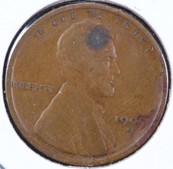1909-S Lincoln Cent, Circulated Affordable Coin, Store #90180