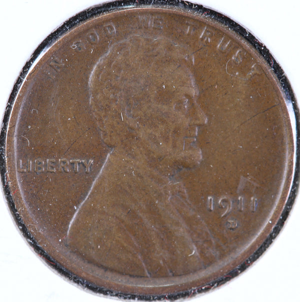 1911-D Lincoln Cent, Circulated Affordable Coin, Store #90188