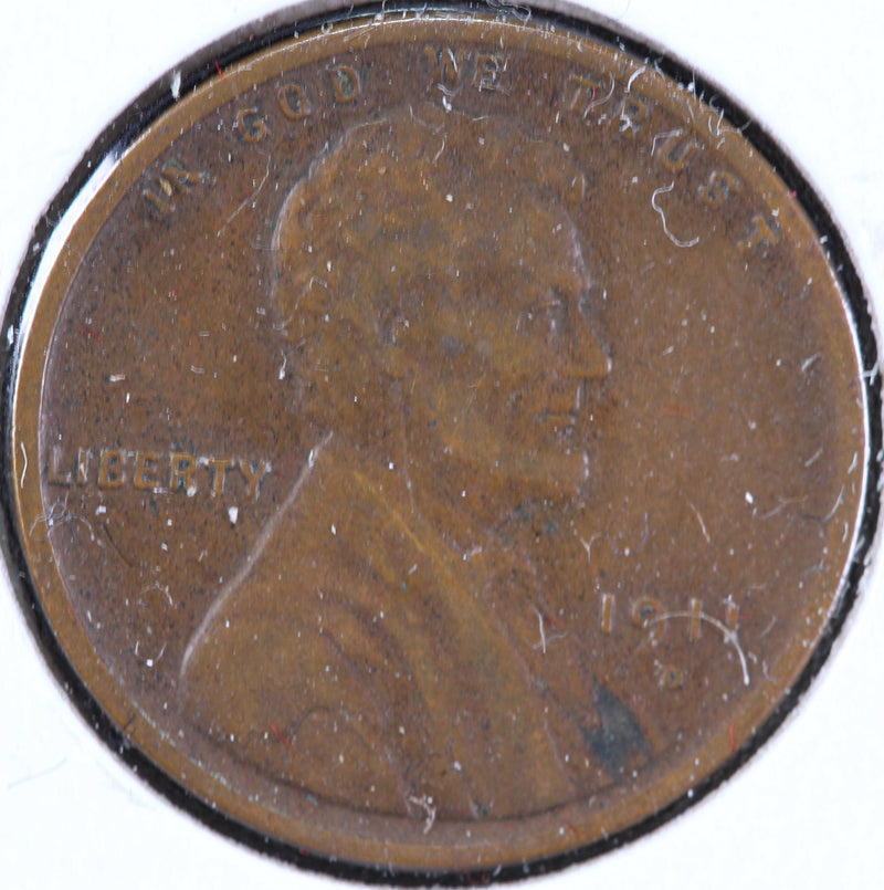 1911-D Lincoln Cent, Circulated Affordable Coin, Store