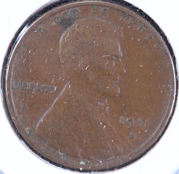 1911-S Lincoln Cent, Circulated Affordable Coin, Store #90191