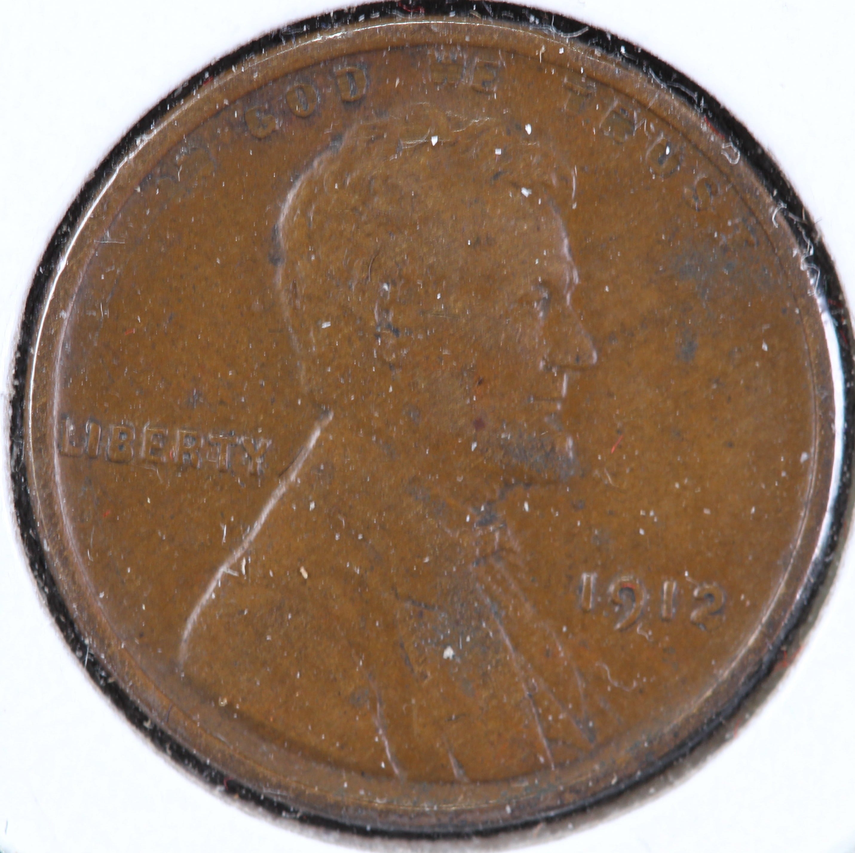 1912 Lincoln Cent, Extra Fine Circulated Coin, Store #90192