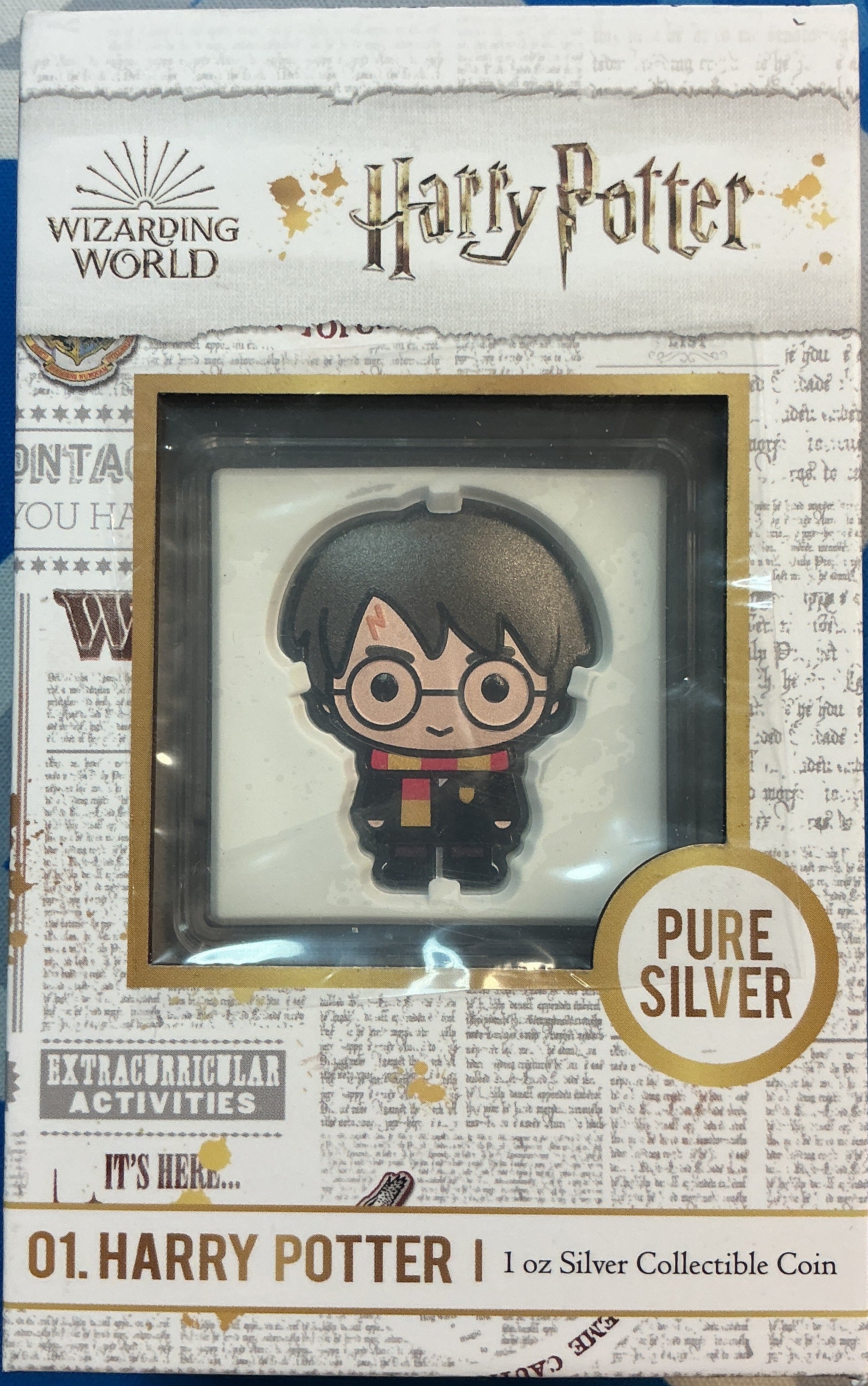 2020 Harry Potter Chibi Coin, HARRY POTTER, .999 Silver Coin, 1 Troy Ounce, Store #SR170