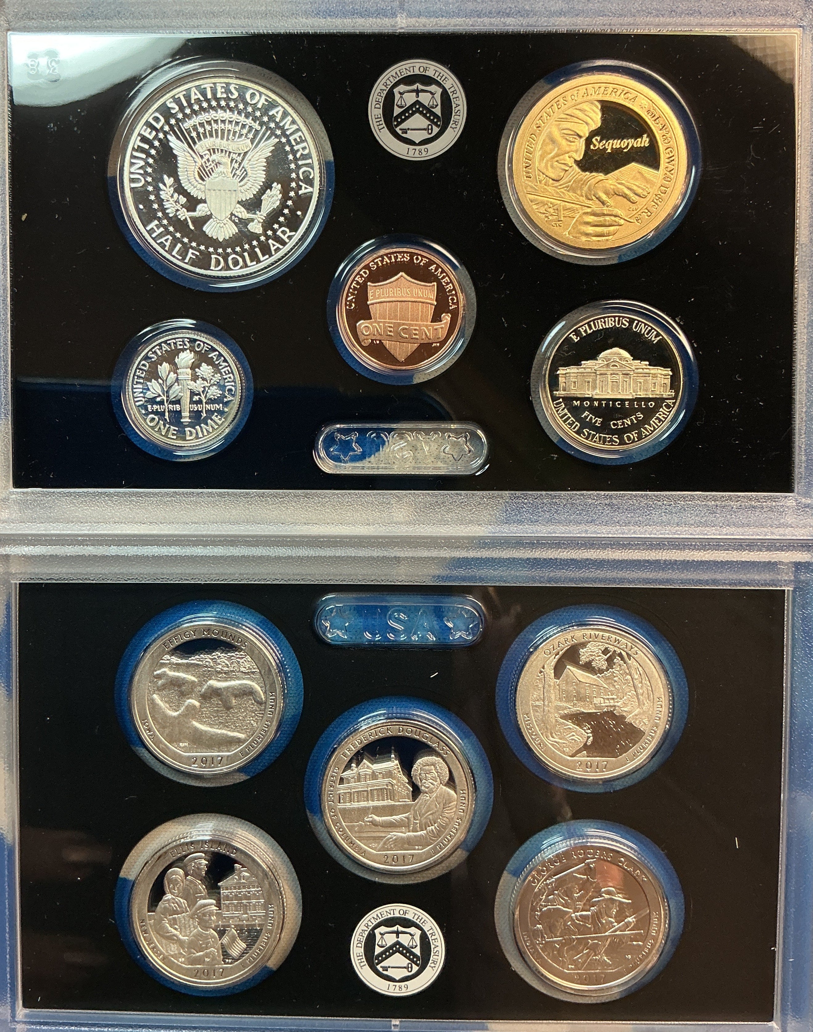 2017 United States Mint Silver Proof Set w/C.O.A.