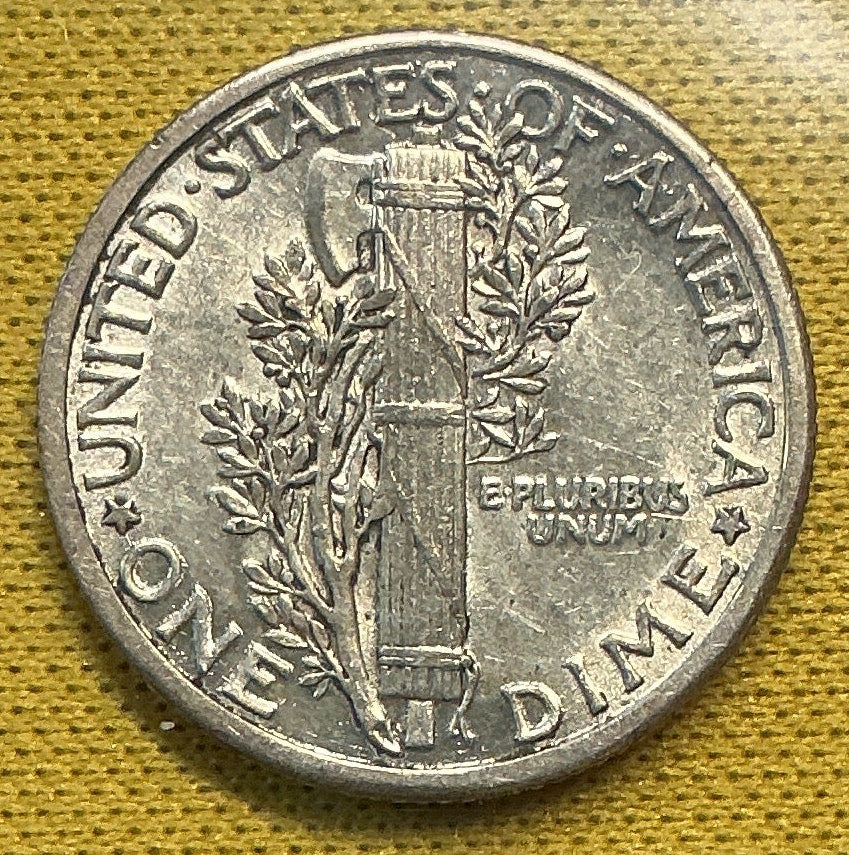 1936 Mercury Dime, GEM Brillant Uncirculated Coin, Store #DE0641