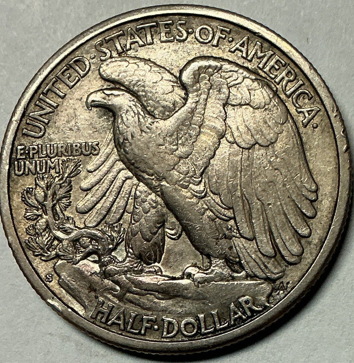 1918-S Walking Liberty Half Dollar, Very Good Circulated Coin, Store #HR2043