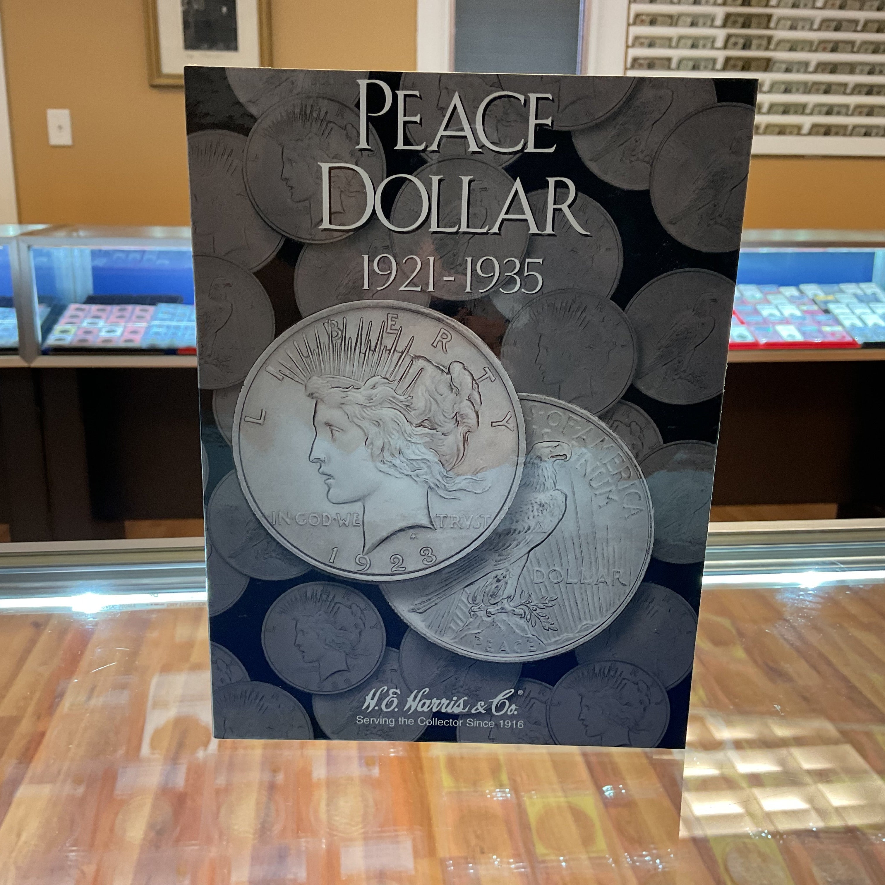 Peace Dollars, Harris Coin Folder, Collection 1921-1935