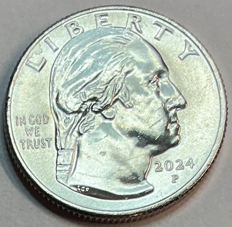 2024-P Hon. Pasty Takemoto Mink, Washington Quarter, American Women Collection 2022-2025