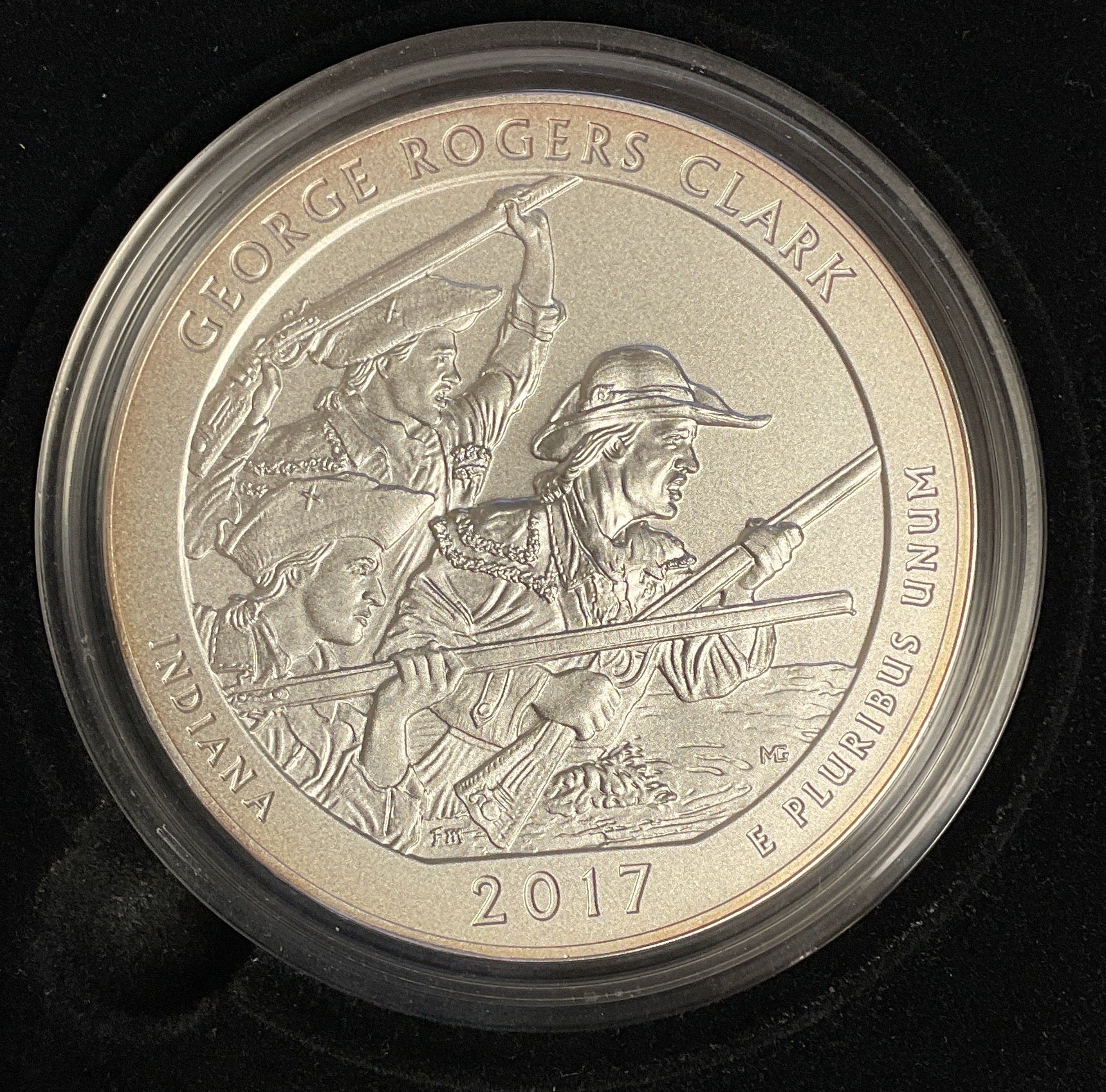 2017 America the Beautiful 5 Troy Ounce Silver, U.S. Mint UC Coin, #SR070