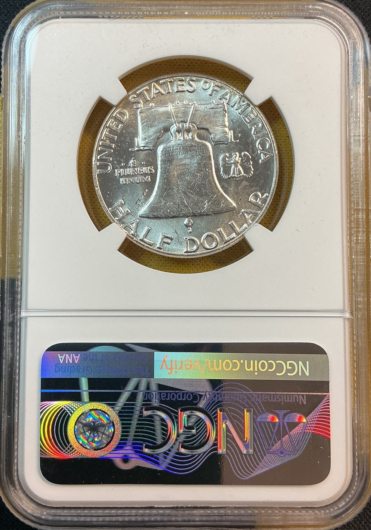 1961 Franklin Half Dollar, NGC MS 63, Store #HR2116