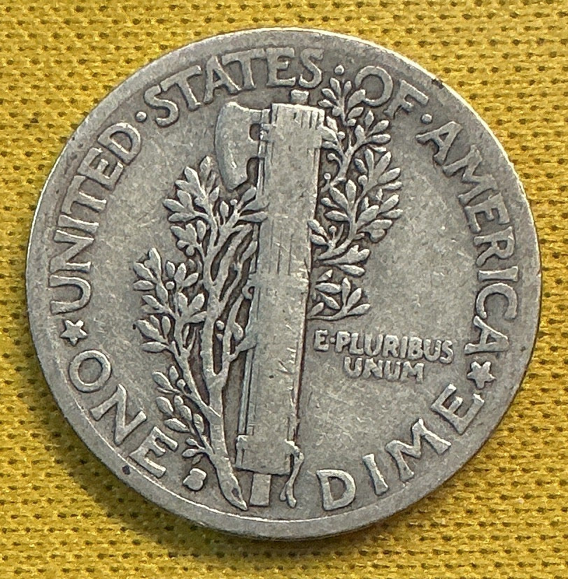 1935-S Mercury Dime, Good Circulated Coin, Store #DE0633