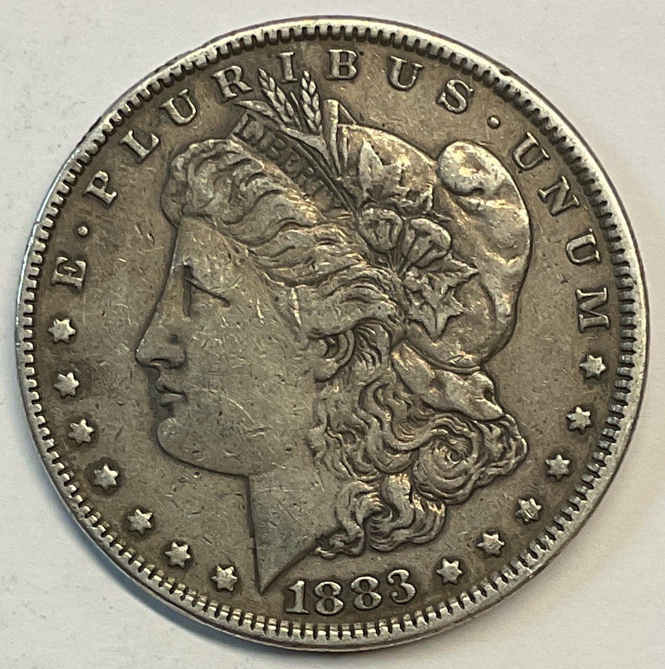 1883 Morgan Dollar, Very Fine Circulated Coin, Store #DR0864