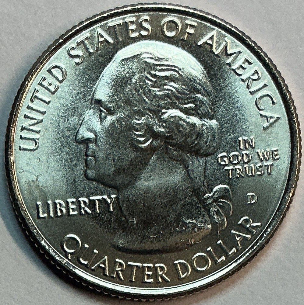 2010-D Brillant Uncirculated Mount Hood National Park, Oregon, Washington Quarter