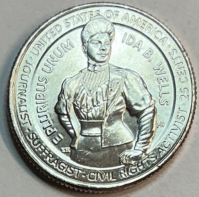 2025-P Ida B. Wells, Washington Quarter, American Women Collection 2022-2025