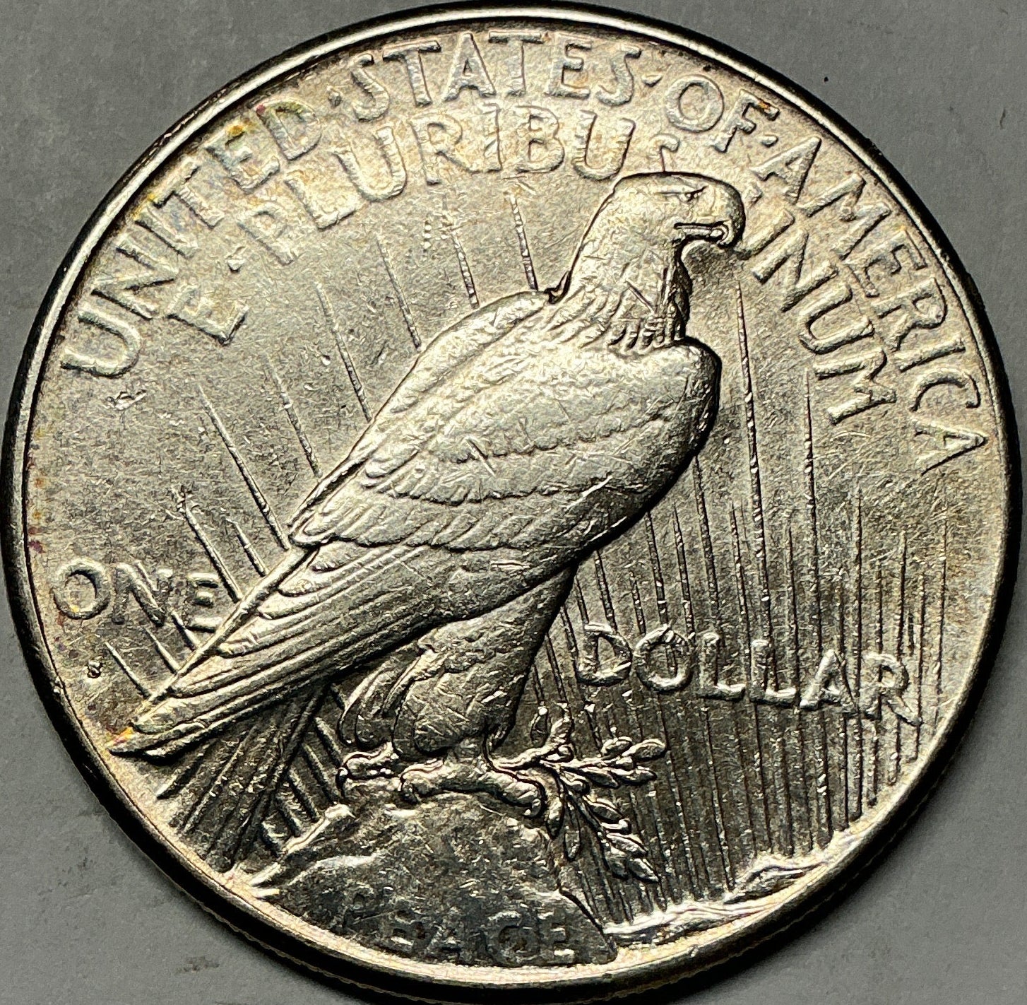 1928-S Peace Dollar, About Uncirculated Coin, Details, Store #DR1580