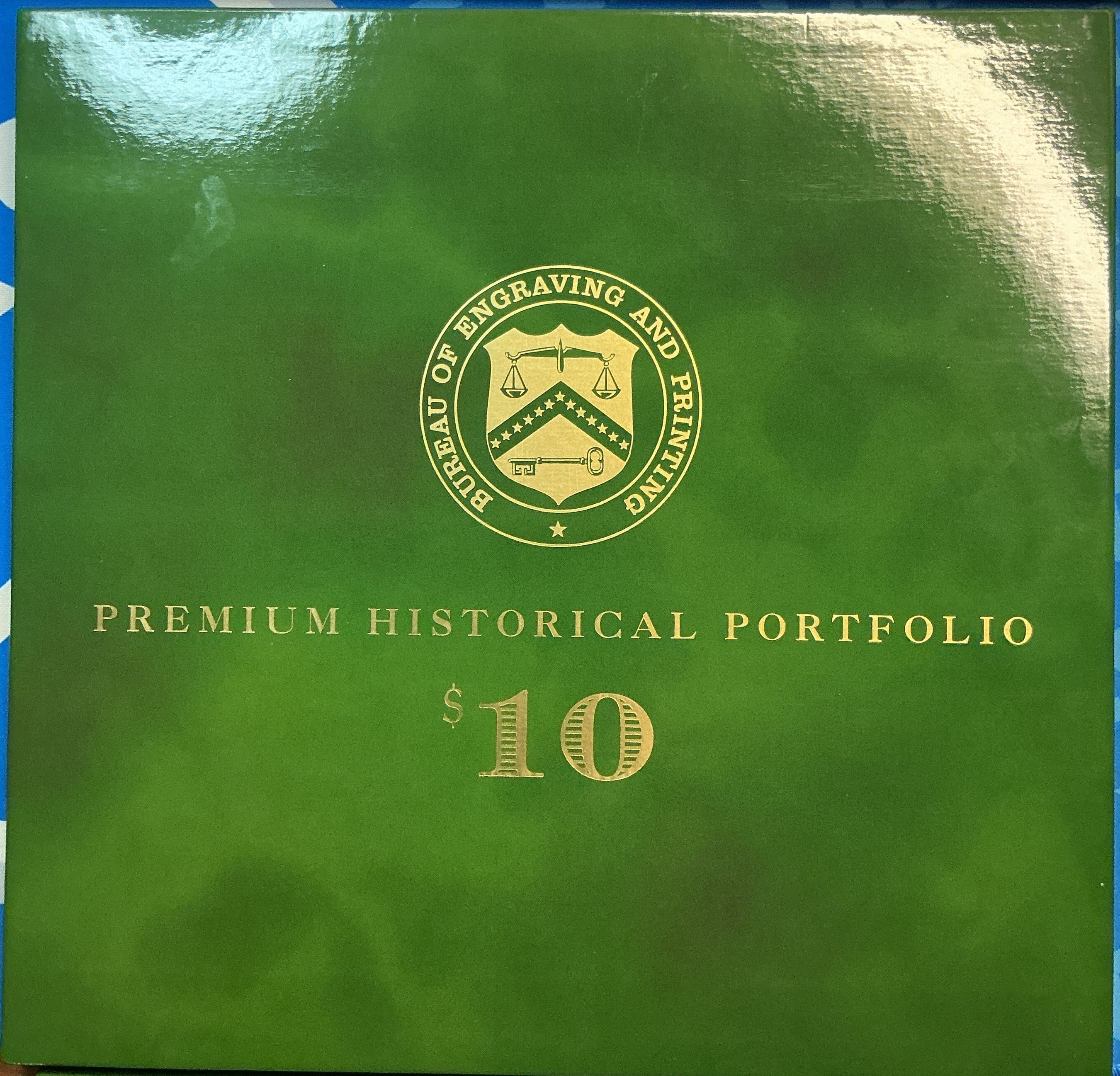 2000 Premium Historical Portfolio Set, 2 Each-$10 Notes, #FRN009
