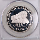1994-P Women in Military., Silver Commemorative., CAC PF67., Store GMC024