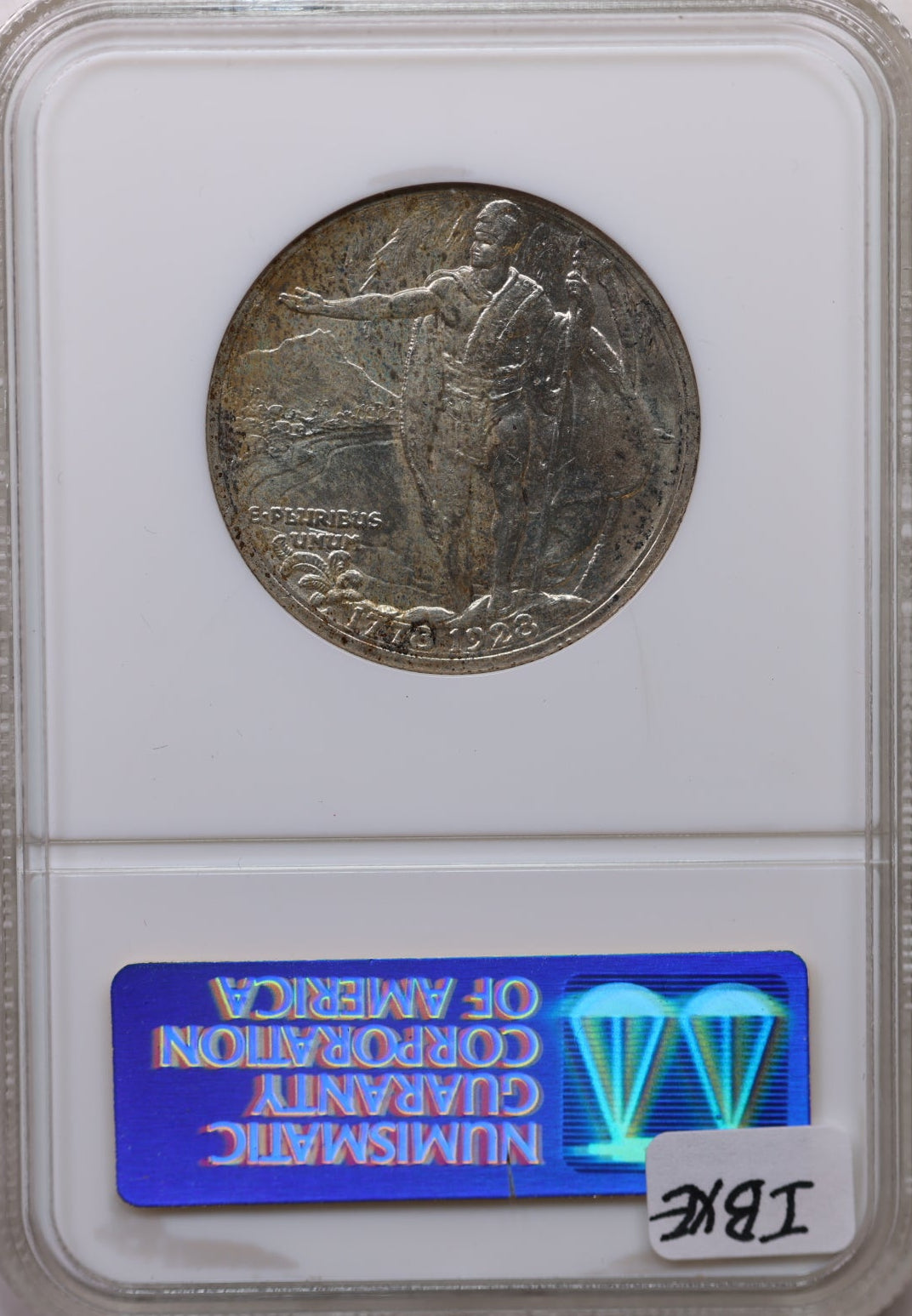 1928 Hawaiian Commemorative Silver Half Dollar, "KEY", NGC MS-64, Store #GEC0053.