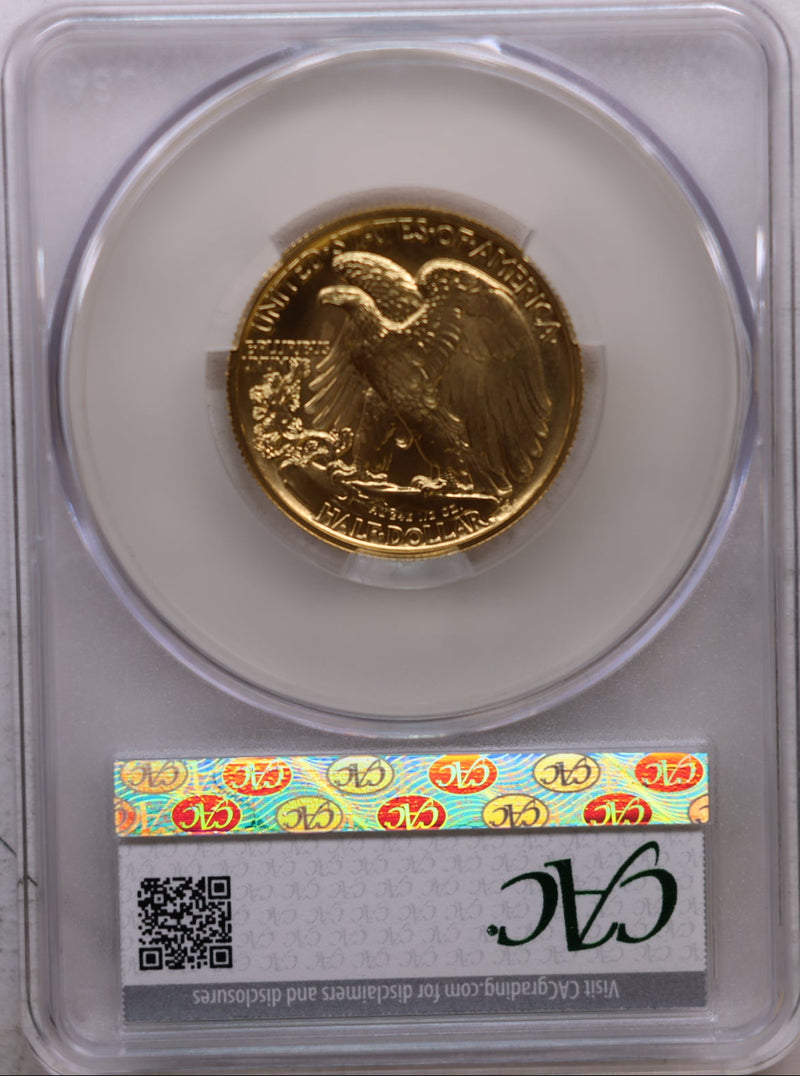 2016-W Gold Walking Liberty Commemorative Coin. CAC Graded SP69, Store