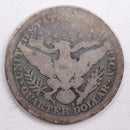 1895-S Barber Quarter, Abt Good Circulated Coin, Store