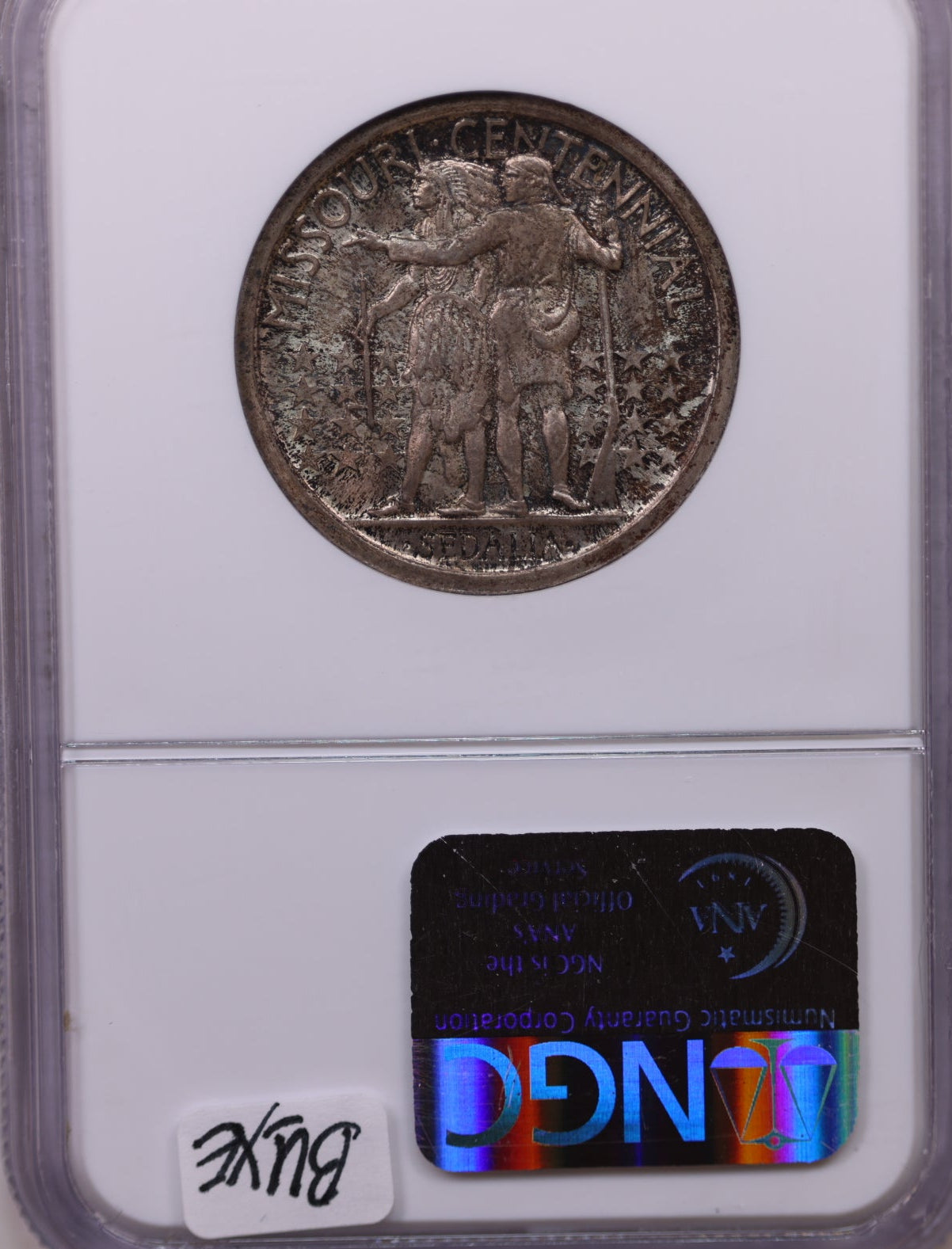 1921 Missouri Silver Half Dollar Commemorative, NGC MS-65, Store #GEC0057.