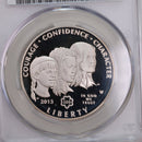 2013-W., Girl Scouts Centennial., Silver Commemorative., CAC PR67., Store GMC031