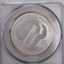 2013-W., Girl Scouts Centennial., Silver Commemorative., CAC MS69., Store GMC032