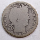 1896-O Barber Quarter, Abt Good Circulated Coin, Store