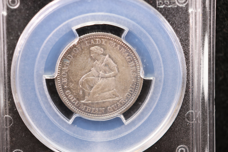 1893 Isabella Quarter Commemorative Coin., PCGS Graded MS-62. Store