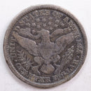 1897 Barber Quarter, Very Good Circulated Coin, Store