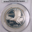 1994-P., U.S. Prisoner of War Museum., Silver Commemorative., CAC PR66., Store GMC038
