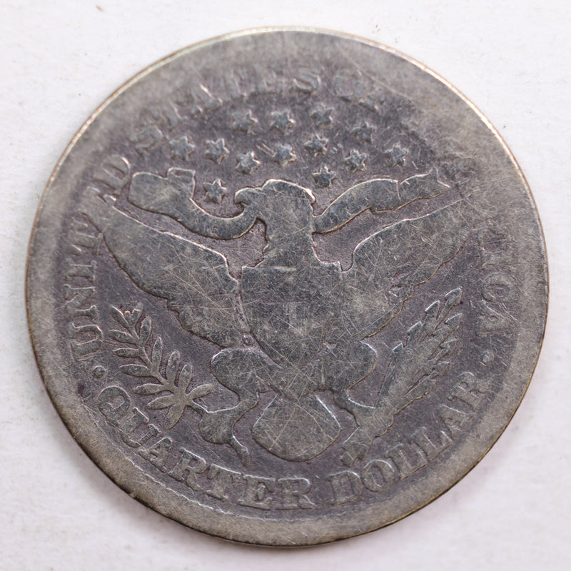 1897 Barber Quarter, Good Circulated Coin, Store