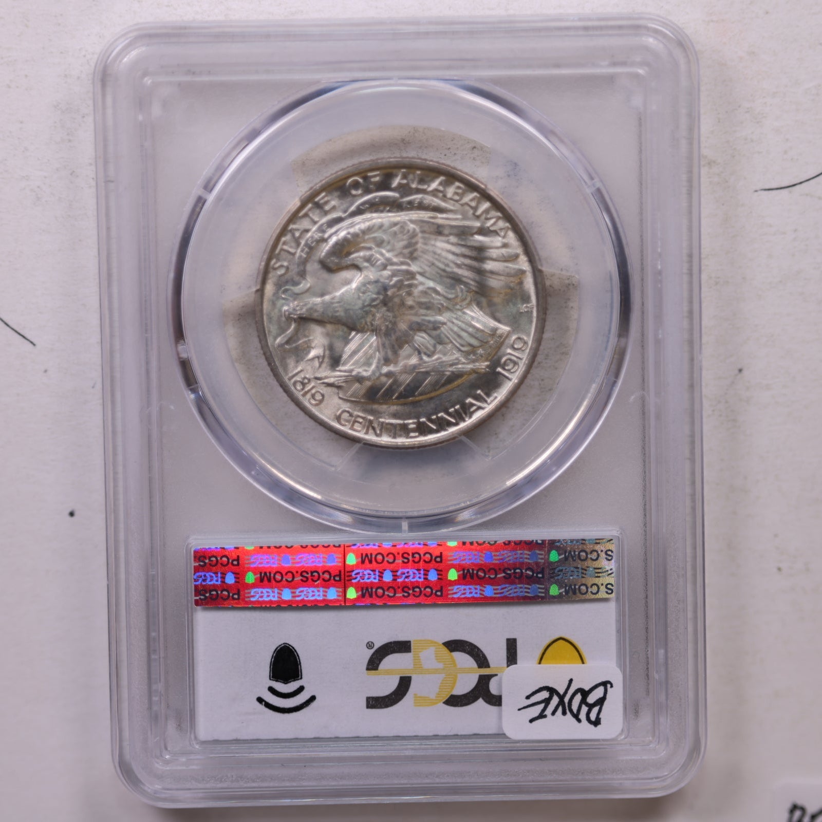 1921 Alabama Silver Commemorative Half Dollar, PCGS MS-66, #GEC0064.