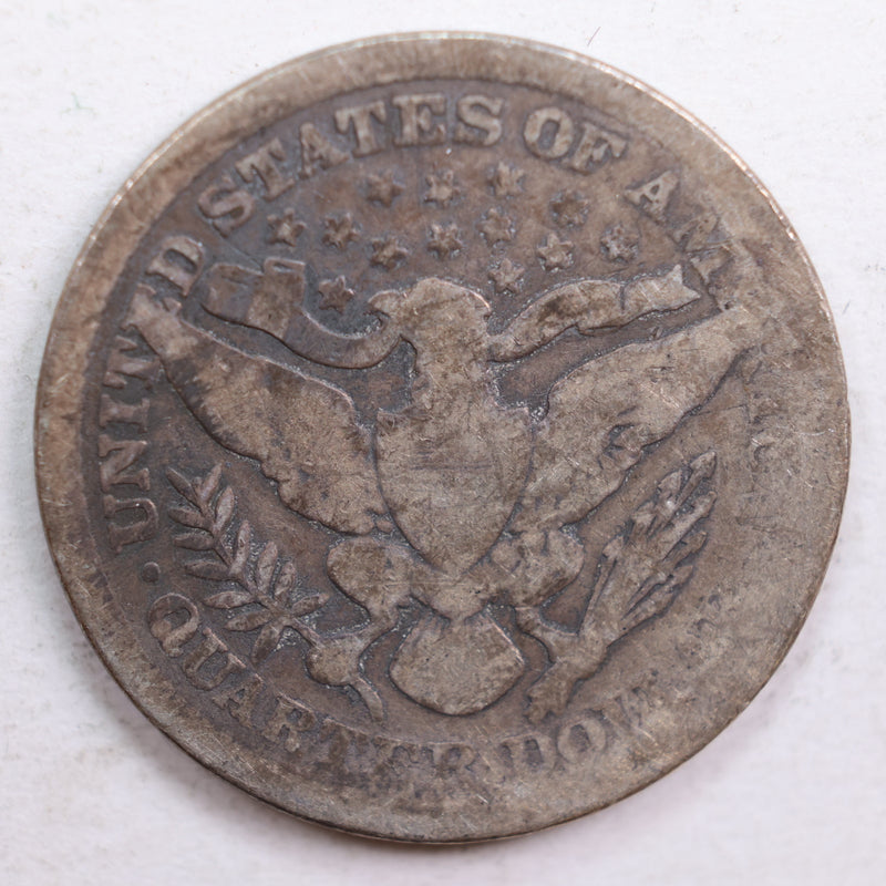 1897 Barber Quarter, Good Circulated Coin, Store