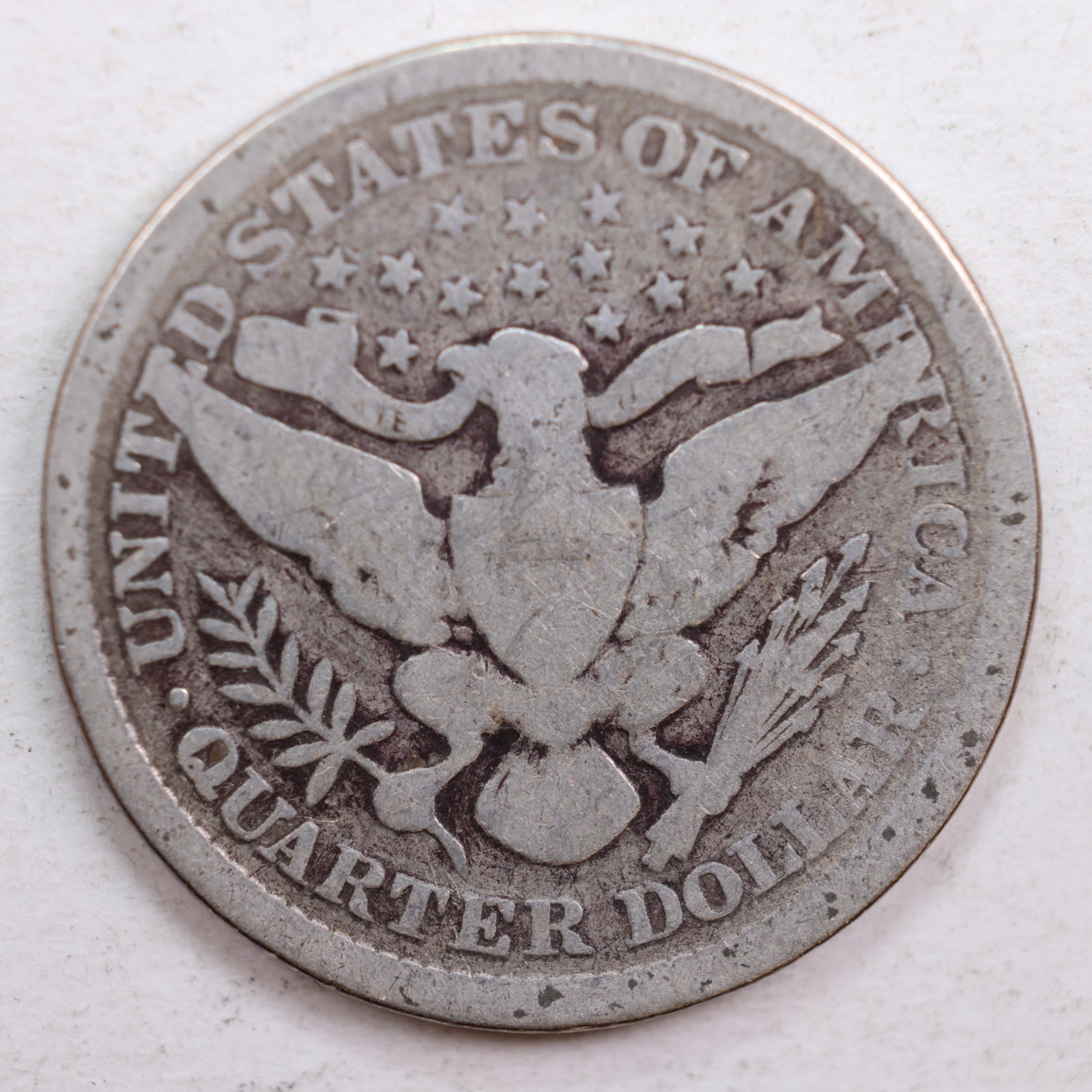 1897 Barber Quarter, Good Circulated Coin, Store #QR637