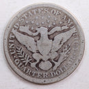 1897 Barber Quarter, Good Circulated Coin, Store