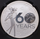 2024 $1, Silver Pink Panther 60th Anniversary, NGCX MS9.9, Store
