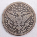 1897-O Barber Quarter, Very Good Circulated Coin, Store