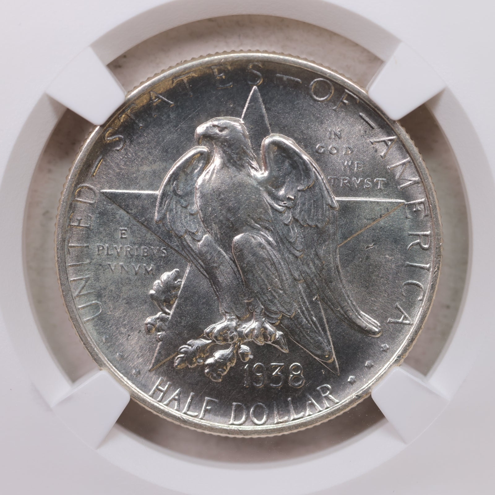 1938 TEXAS Silver Commemorative Half Dollar, NGC MS-65, STORE #GEC0067.