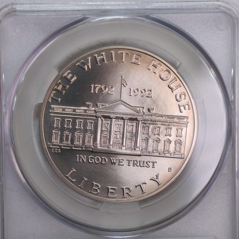 1992-D White House 200th ANNIV., Silver Commemorative., CAC MS68., Store GMC042