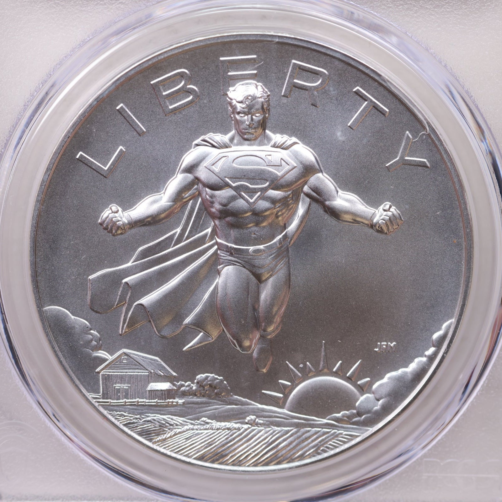 2025 DC Comics-SUPERMAN Commemorative Medal, PCGS MS-70., Store GMC135.