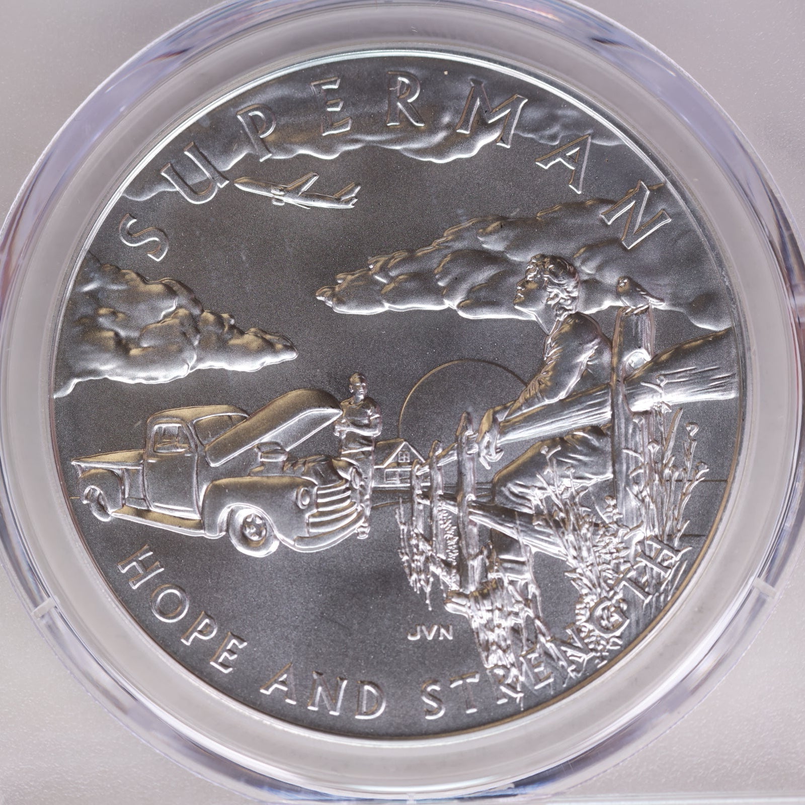 2025 DC Comics-SUPERMAN Commemorative Medal, PCGS MS-70., Store GMC135.