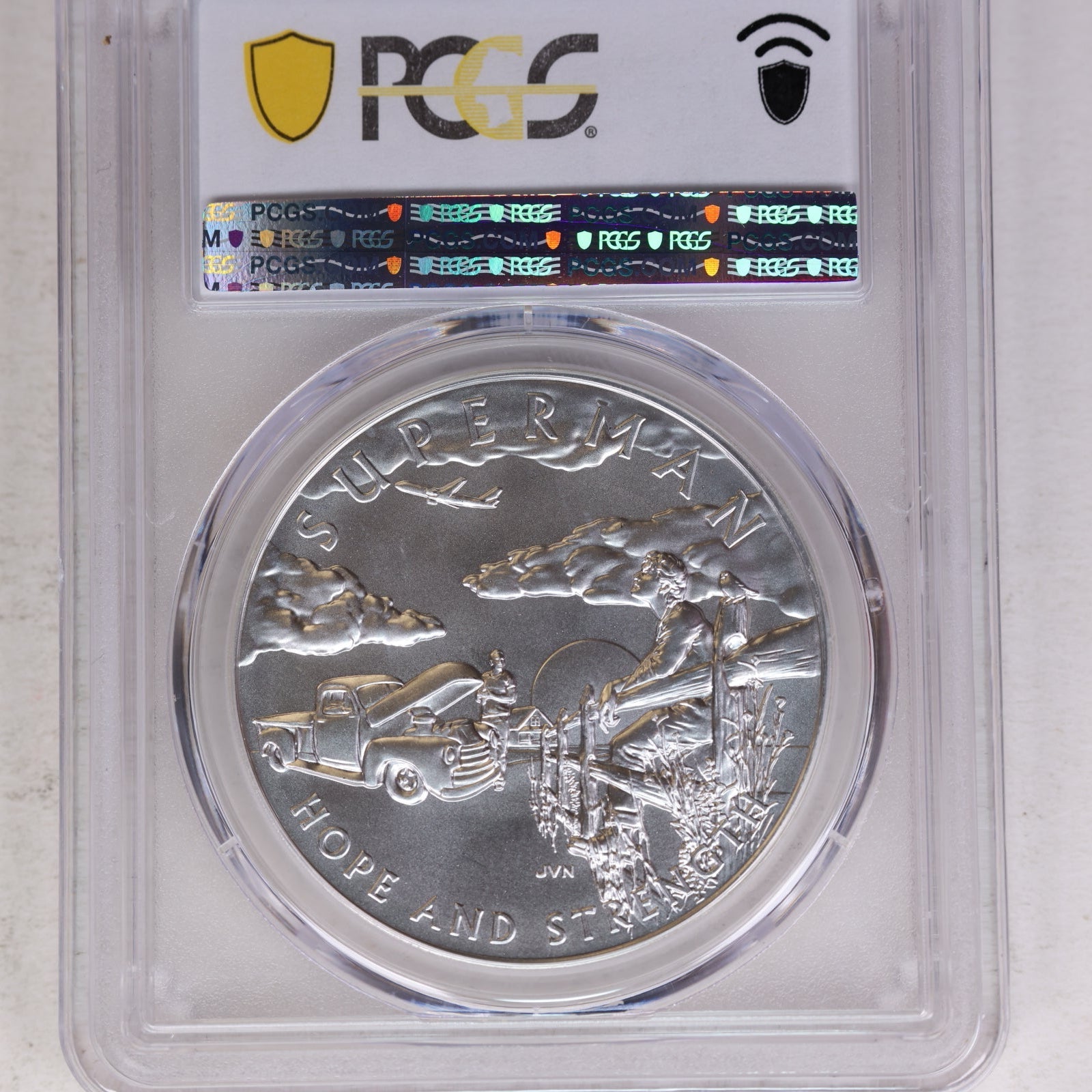 2025 DC Comics-SUPERMAN Commemorative Medal, PCGS MS-70., Store GMC135.