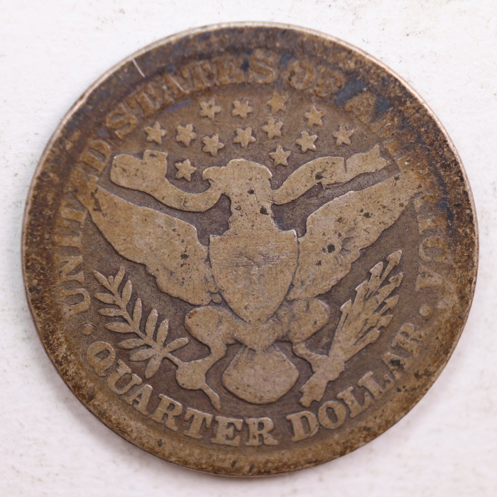 1898 Barber Quarter, Good Circulated Coin, Store #QR652