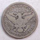 1899 Barber Quarter, Very Good Circulated Coin, Store