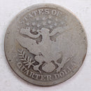 1899 Barber Quarter, Abt Good Circulated Coin, Store