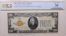 1928 $20, Gold Certificate, Fr# 2400, PCGS Graded VF-30, Store Sale #GCE014.