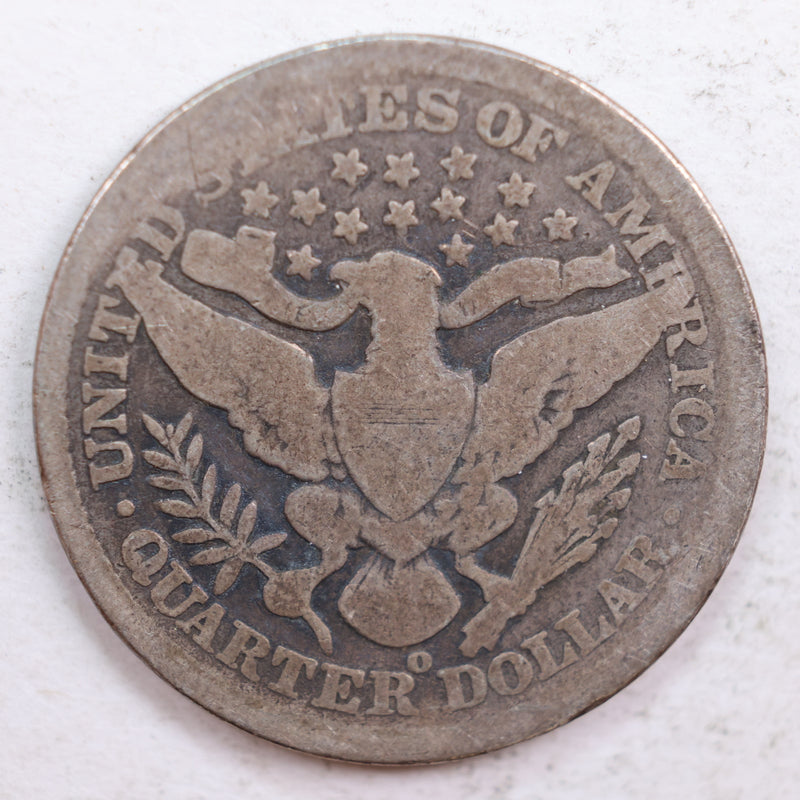 1899-O Barber Quarter, Good Circulated Coin, Store