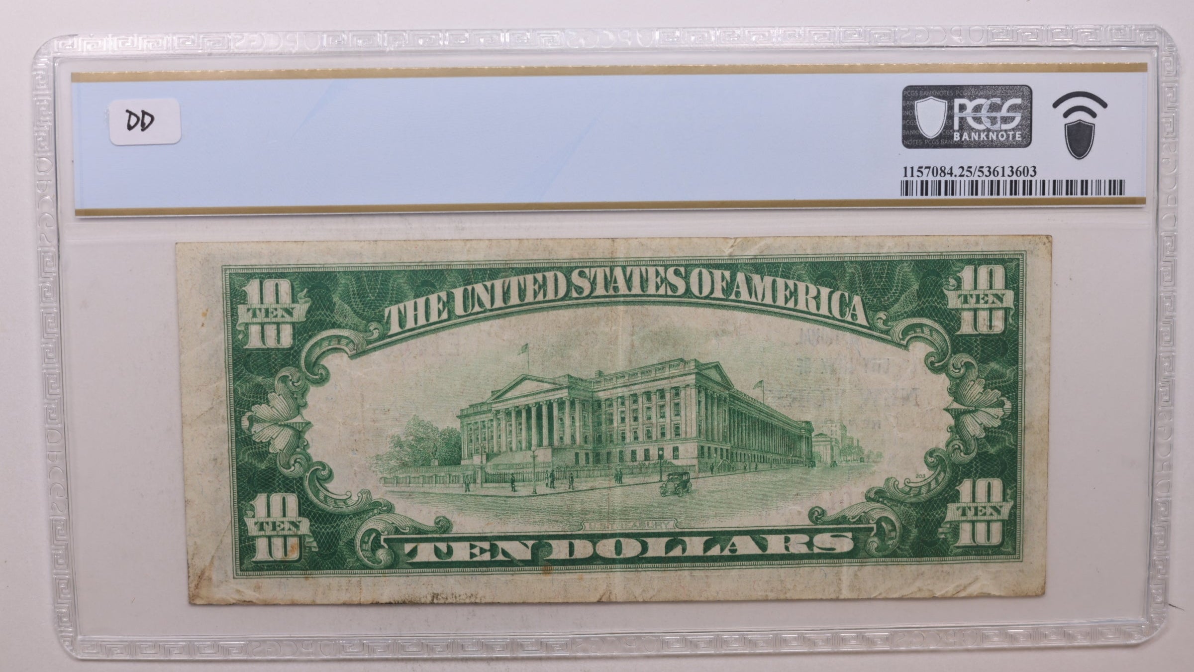 1929 $10, New York, N.Y, Charter #1461, PCGS VF-25,  Store #NBN024.