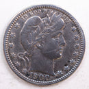 1900-O Barber Quarter, Very Fine Circulated Coin, details, Store